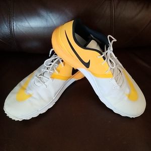 Nike FI Flex - White/Yellow Golf Shoes sz 11.5
